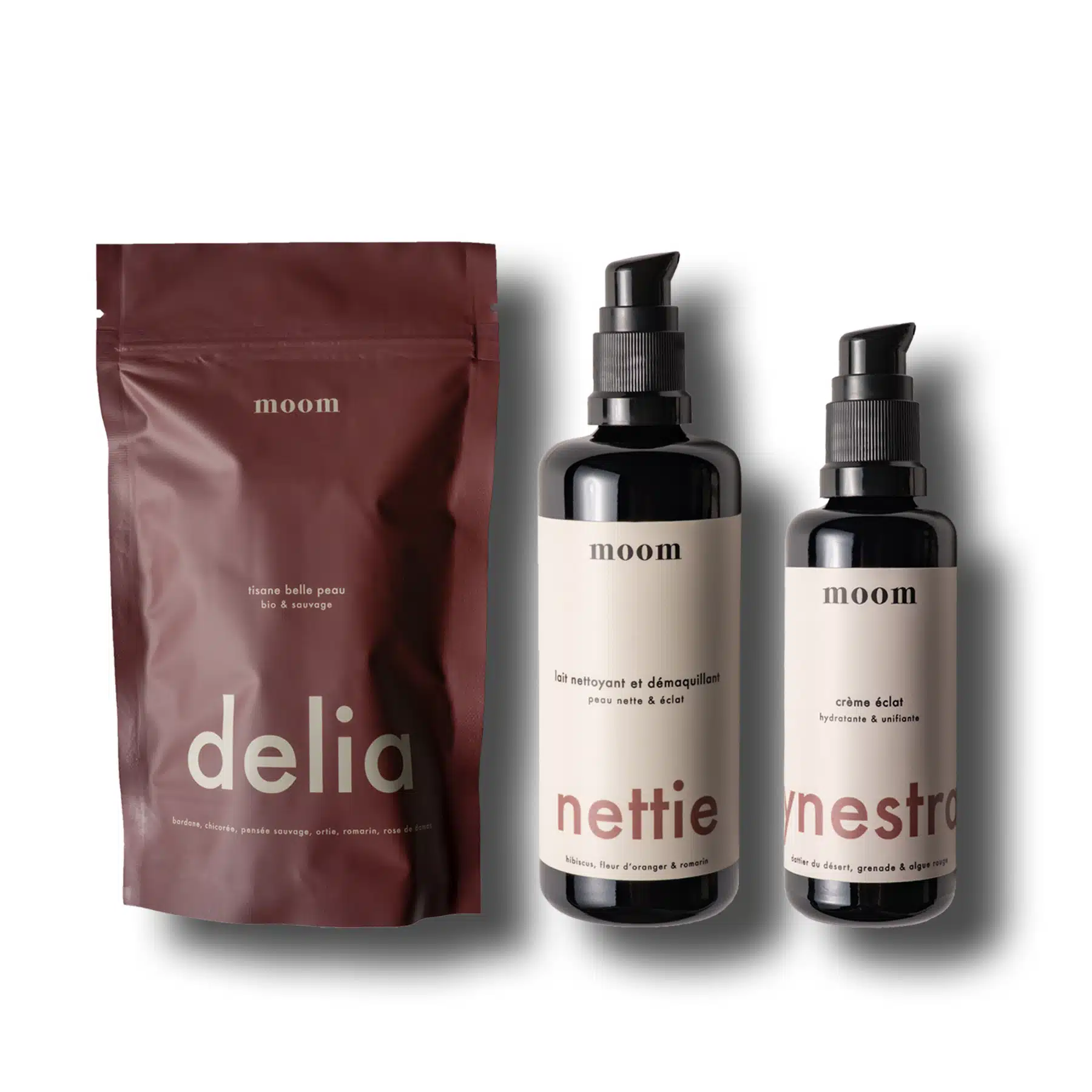 delia nettie ynestra routine peau in and out imperfections