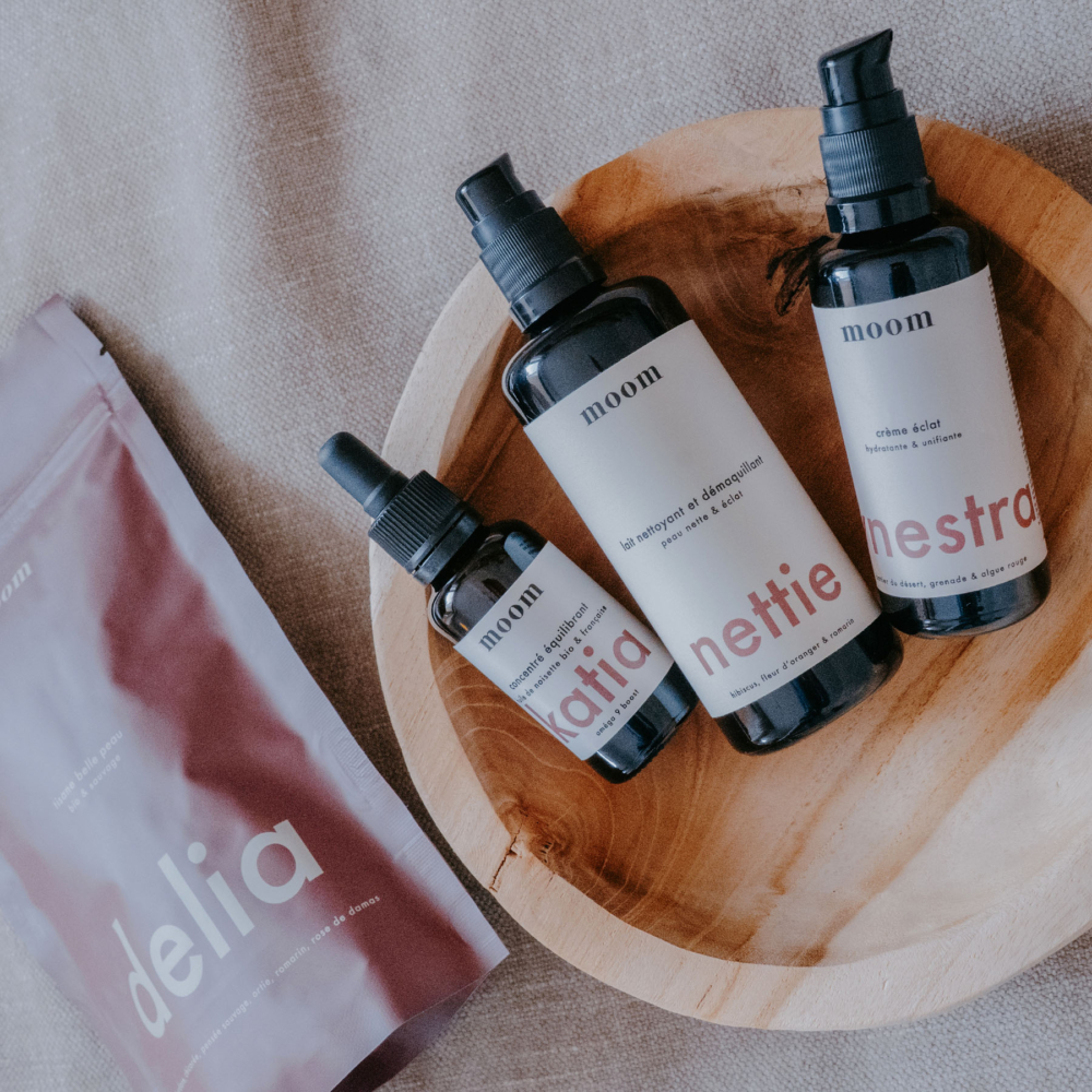 routine imperfections regulatrice acne bio et naturelle moom skincare