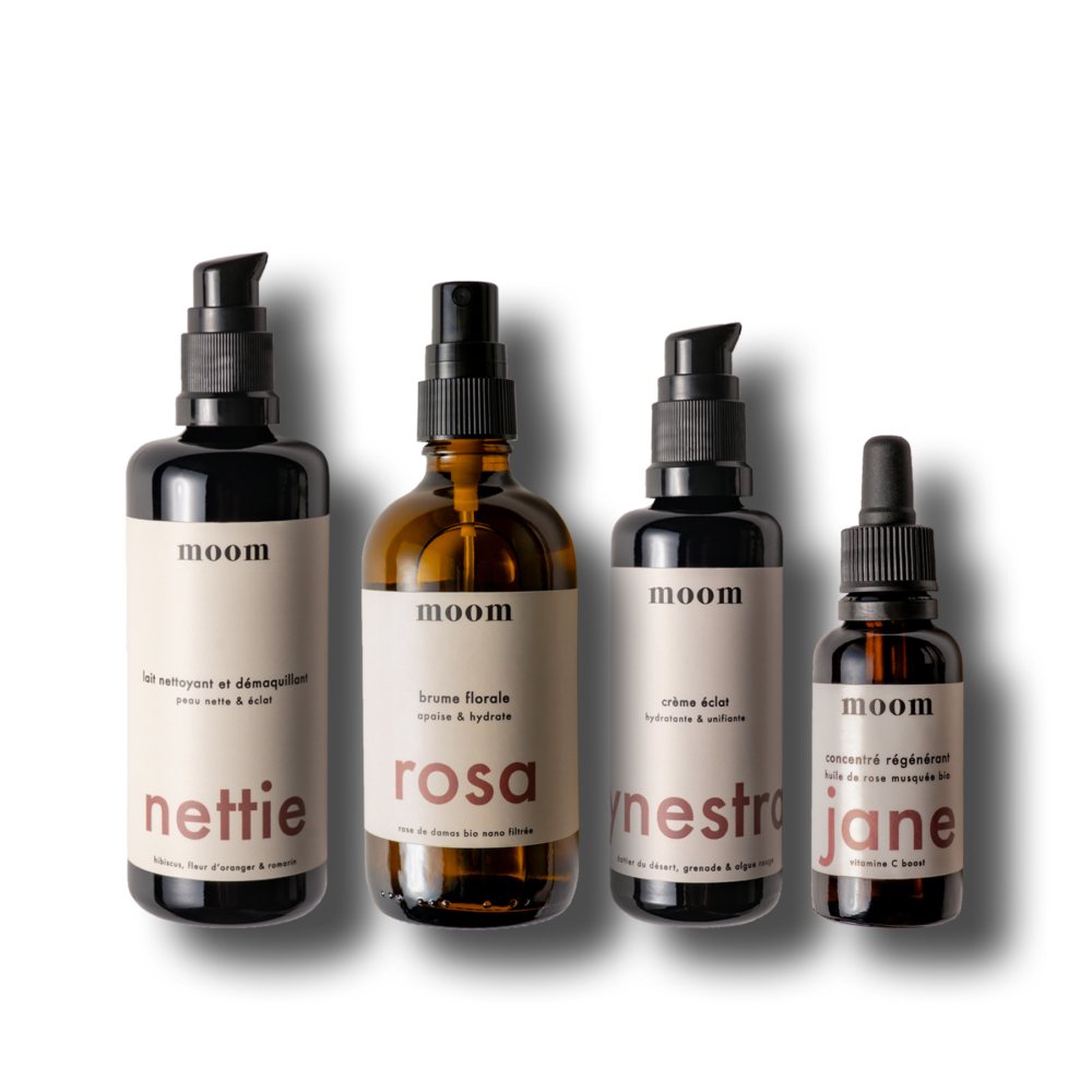 routine pro age bio naturelle moom skincare