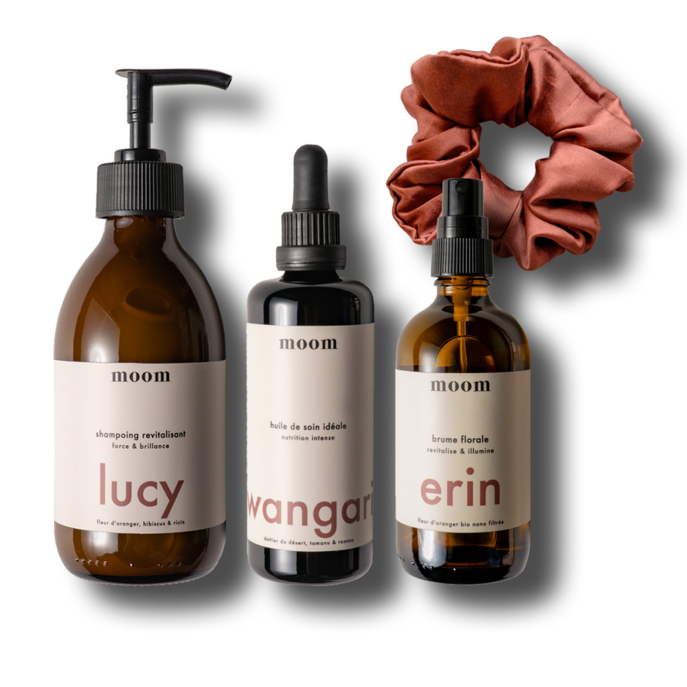 routine revitalisante cheveux bio sans perturbateurs endocriniens moom skincare